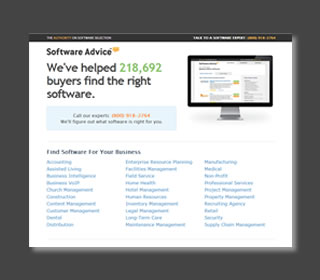 Software Advice -Asesoramiento para la adquisición de Sistemas
